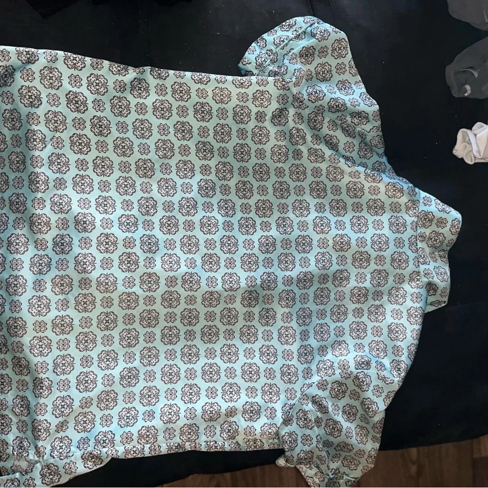 Satin sleep shirt - Picture 3 of 5